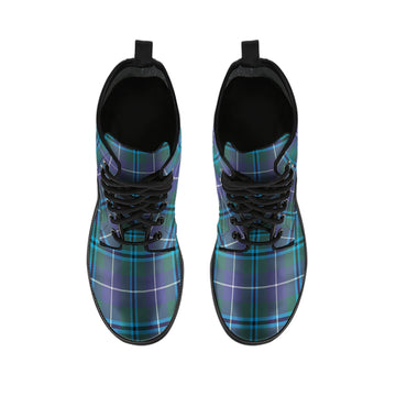 Sandilands Tartan Leather Boots