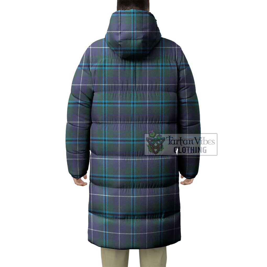 Tartan Vibes Clothing Sandilands Tartan Long Down Jacket