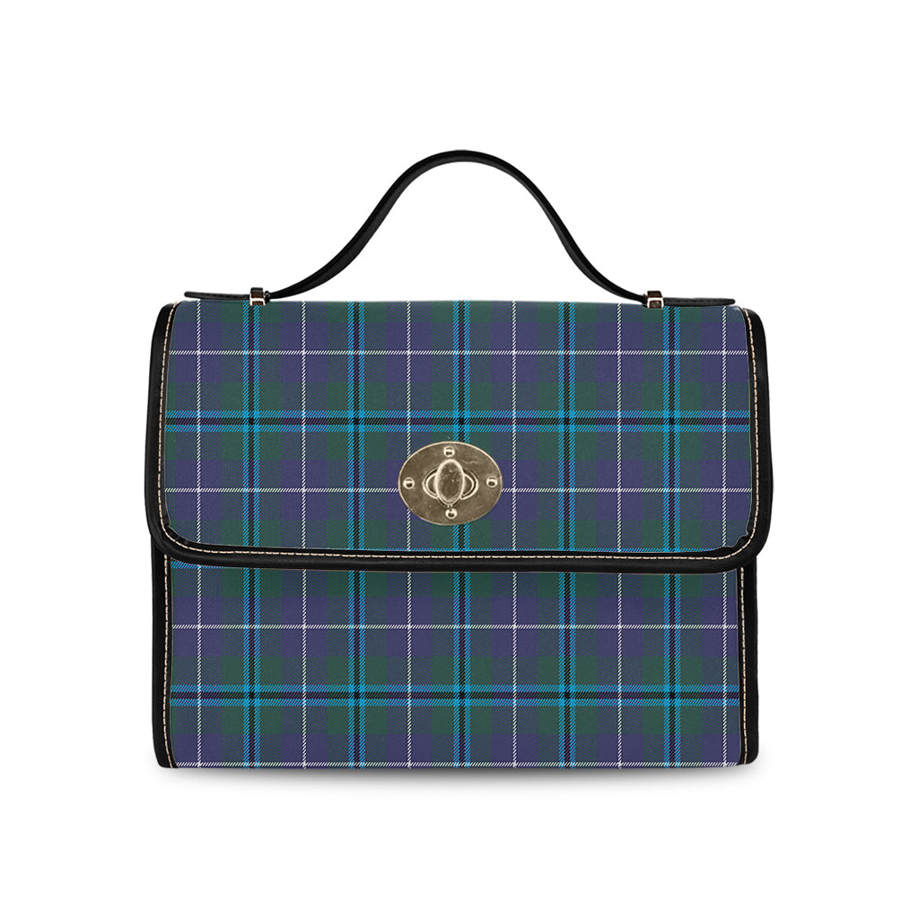 sandilands-tartan-leather-strap-waterproof-canvas-bag