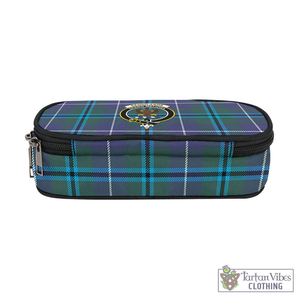 Tartan Vibes Clothing Sandilands Tartan Pen and Pencil Case with Family Crest