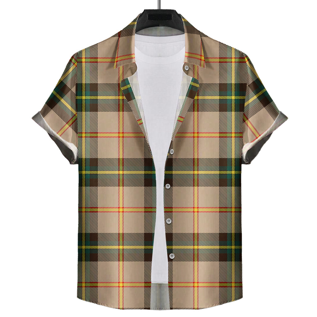 saskatchewan-province-canada-tartan-short-sleeve-button-down-shirt