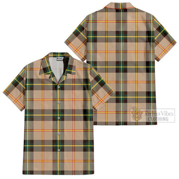 Saskatchewan Province Canada Tartan Cotton Hawaiian Shirt