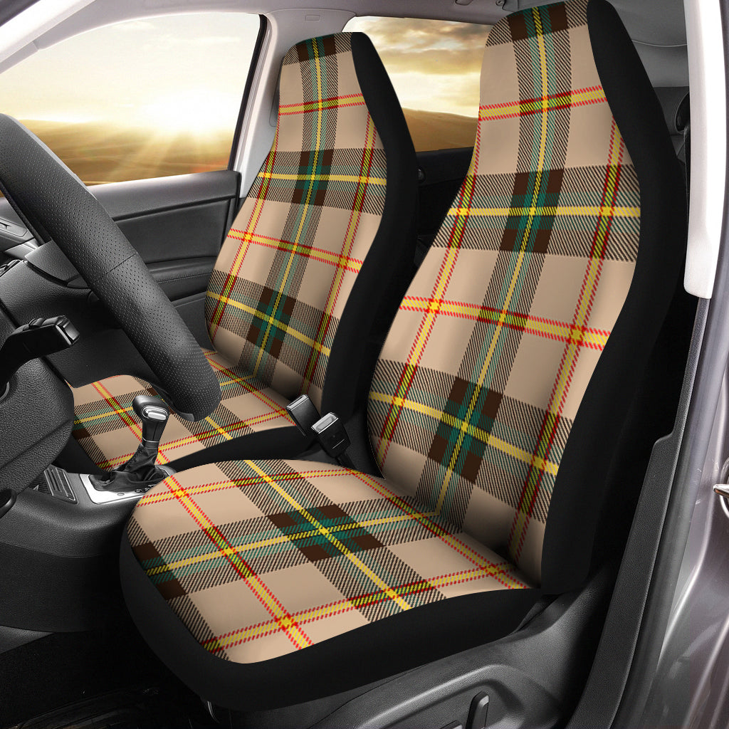 Saskatchewan Province Canada Tartan Car Seat Cover - Tartan Vibes Clothing