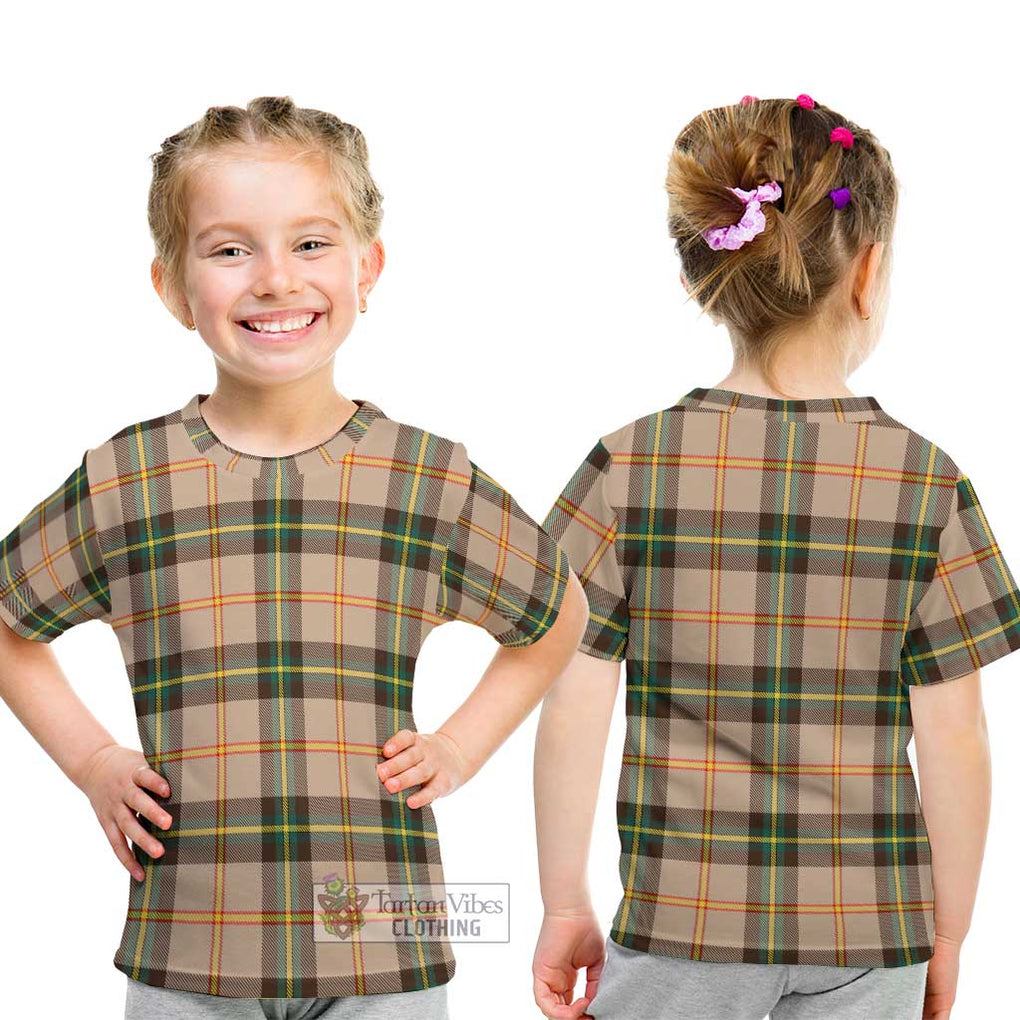 Saskatchewan Province Canada Tartan Kid T-Shirt - Tartanvibesclothing Shop