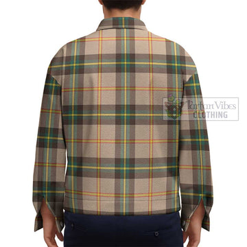 Saskatchewan Province Canada Tartan Unisex Lapel Cotton Jacket