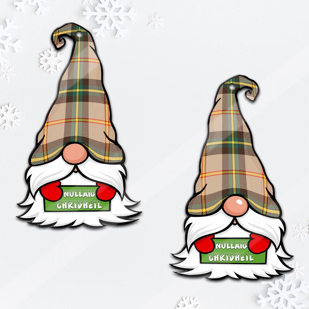 Saskatchewan Province Canada Gnome Christmas Ornament with His Tartan Christmas Hat - Tartan Vibes Clothing