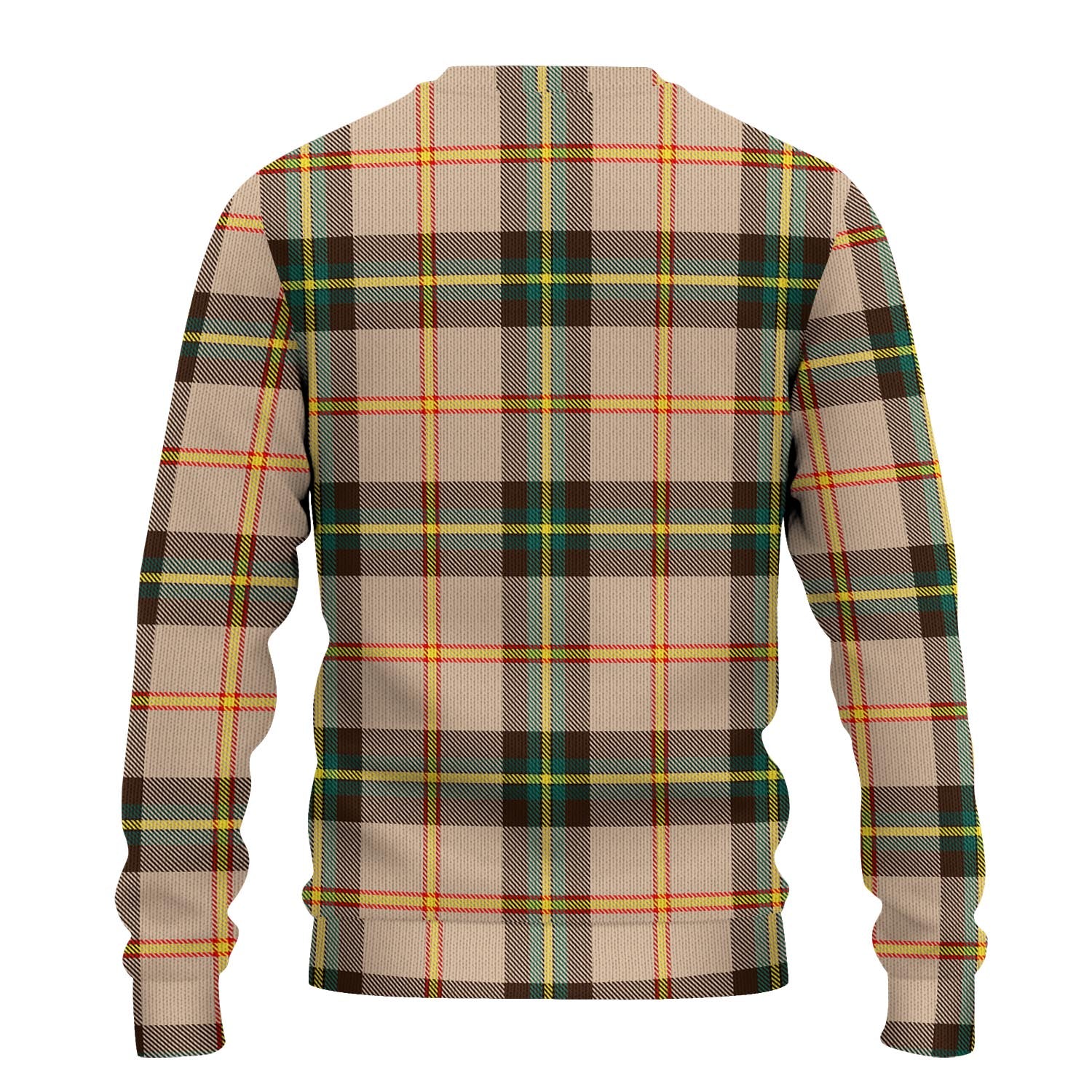 Saskatchewan Province Canada Tartan Knitted Sweater - Tartanvibesclothing