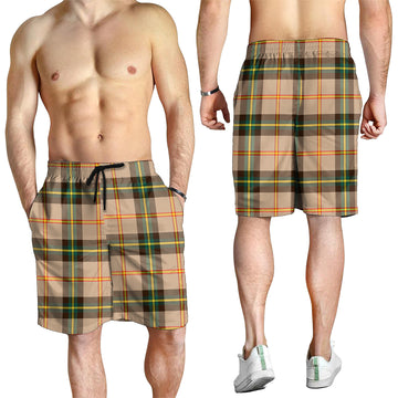 Saskatchewan Province Canada Tartan Mens Shorts