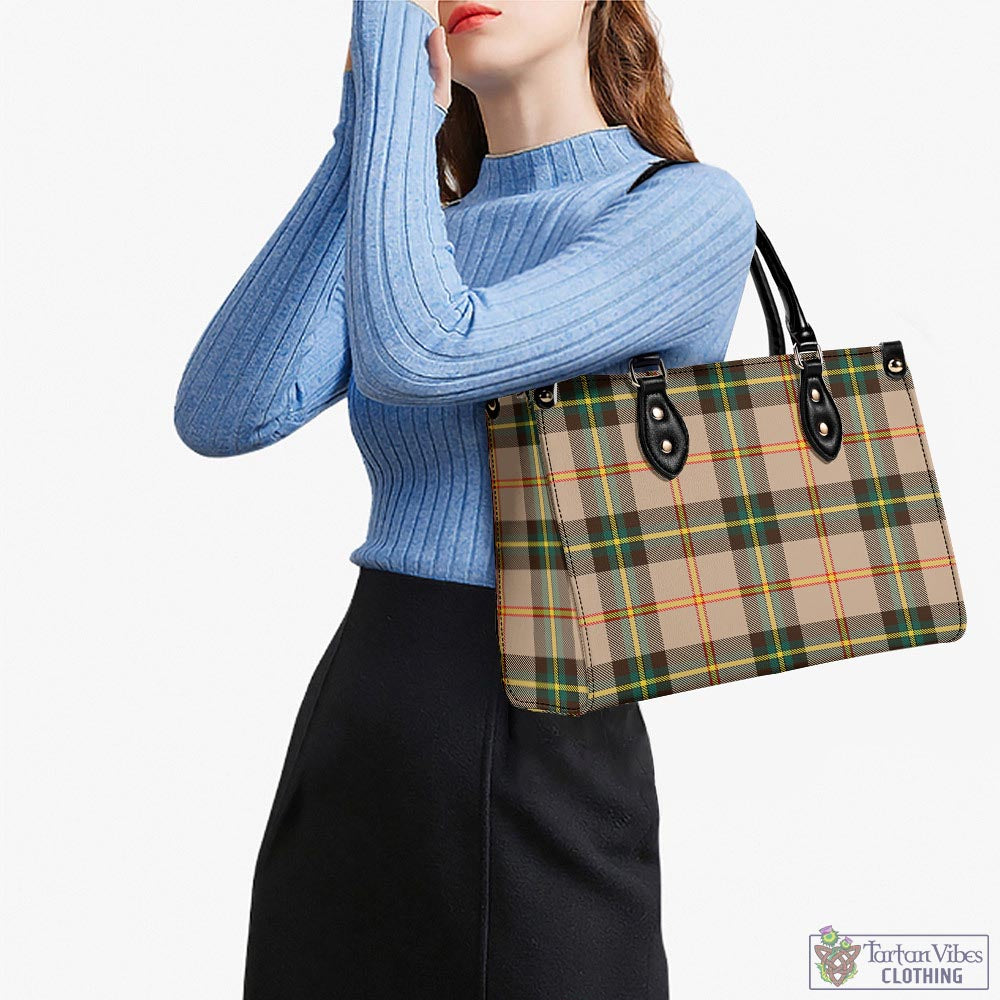 Tartan Vibes Clothing Saskatchewan Province Canada Tartan Luxury Leather Handbags