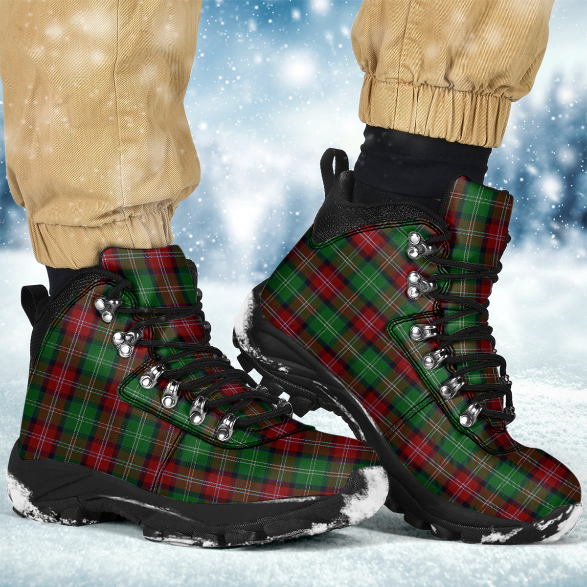 Sawyer Tartan Alpine Boots - Tartanvibesclothing