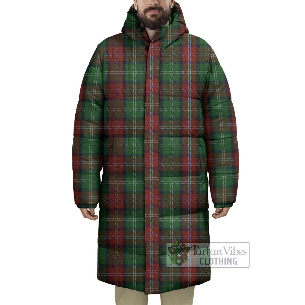 Tartan Vibes Clothing Sawyer Tartan Long Down Jacket