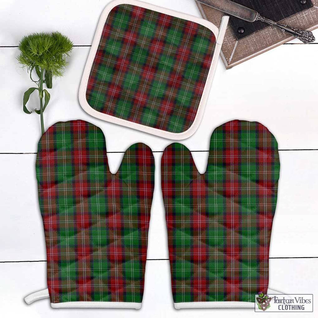 Sawyer Tartan Combo Oven Mitt & Pot-Holder Combo 1 Oven Mitt & 1 Pot-Holder White - Tartan Vibes Clothing