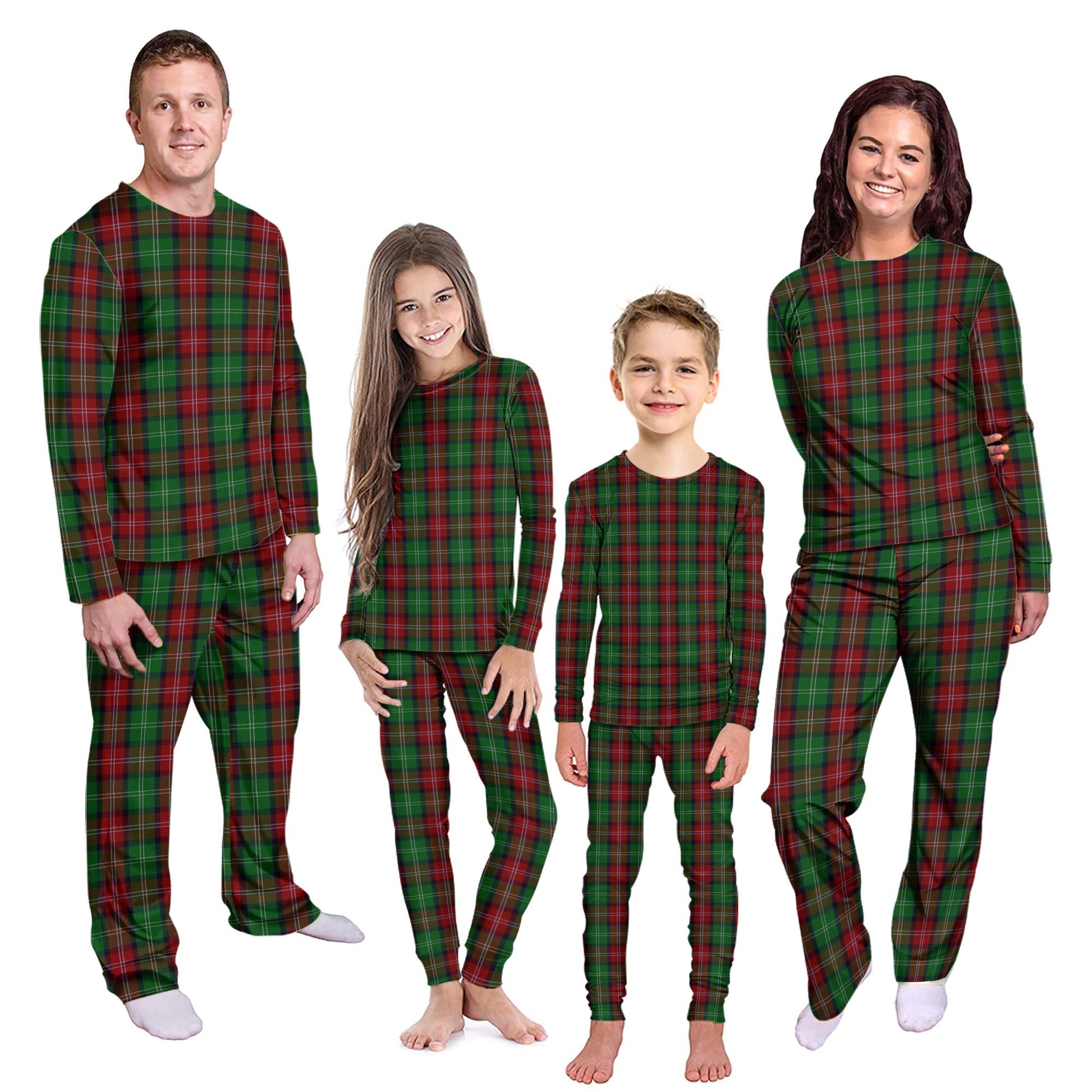 Sawyer Tartan Pajamas Family Set Kid - Tartan Vibes Clothing