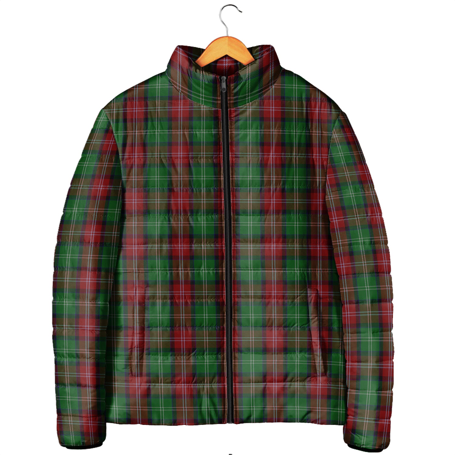 Sawyer Tartan Padded Jacket Men's Padded Jacket - Tartan Vibes Clothing