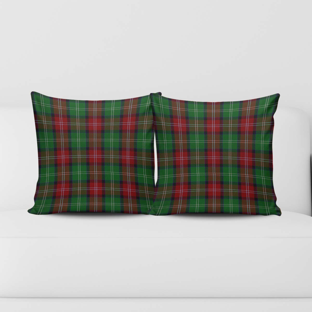 Sawyer Tartan Pillow Cover Square Pillow Cover - Tartanvibesclothing