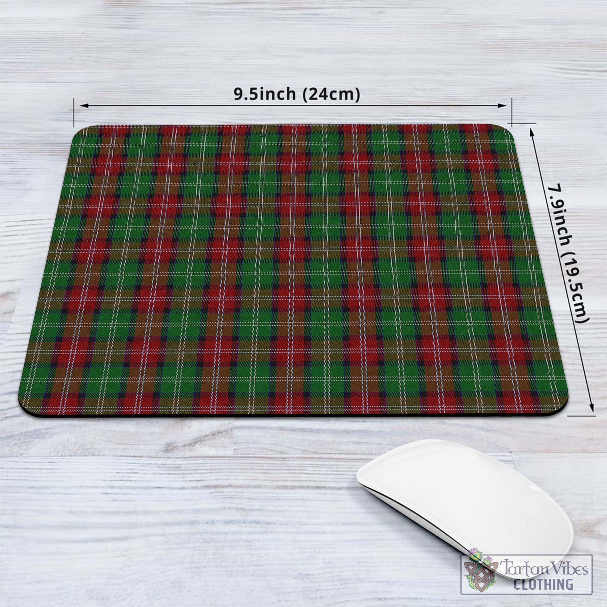 Tartan Vibes Clothing Sawyer Tartan Mouse Pad