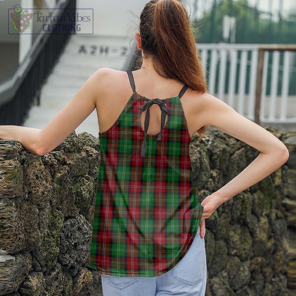 Tartan Vibes Clothing Sawyer Tartan Loose Halter Neck Camisole