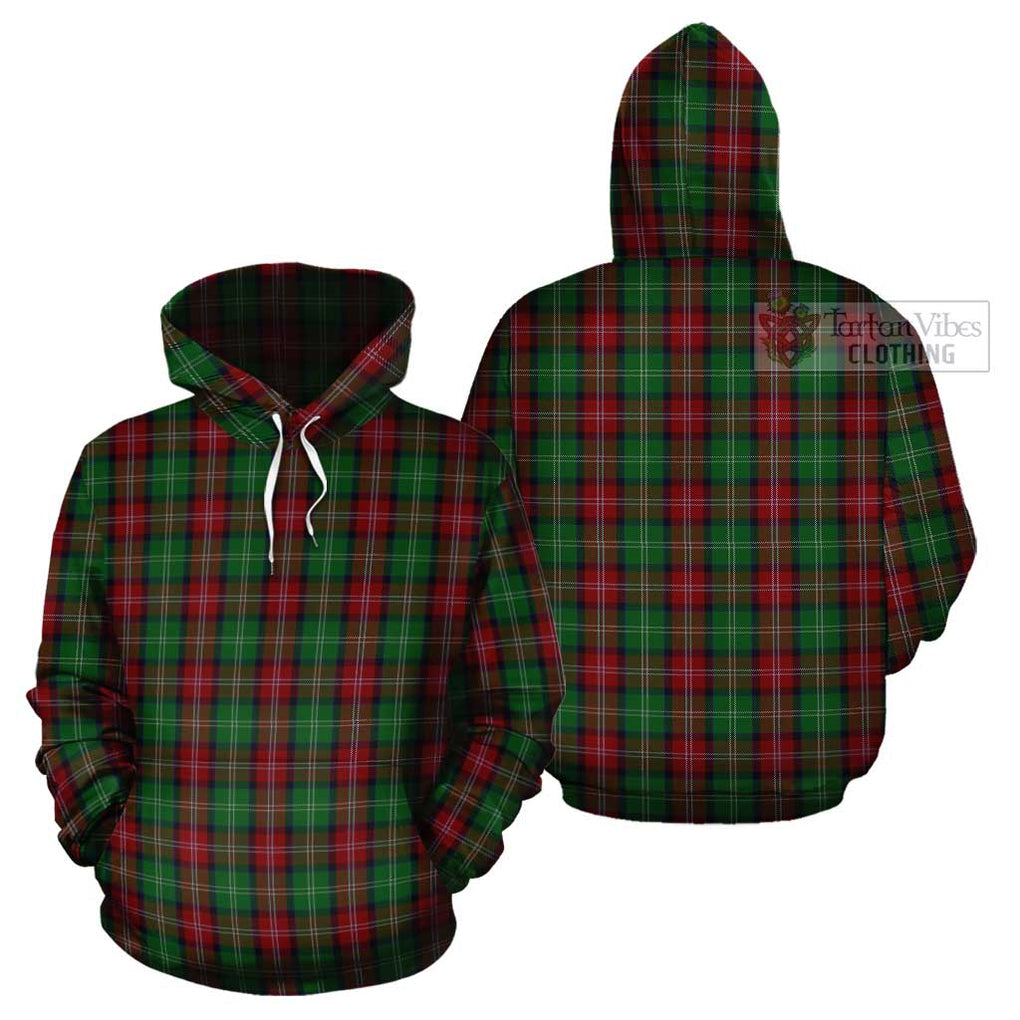 Sawyer Tartan Cotton Hoodie Pullover Hoodie - Tartan Vibes Clothing