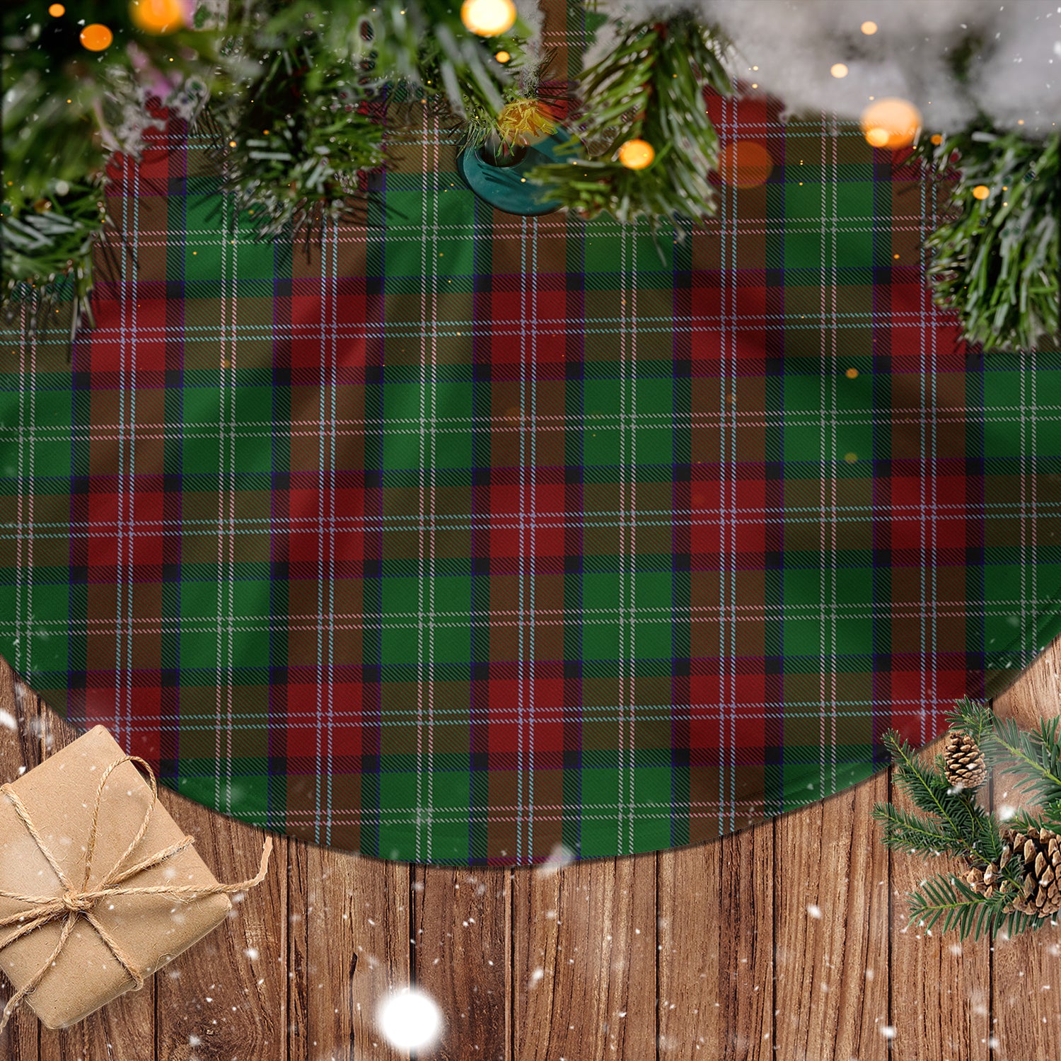 Sawyer Tartan Christmas Tree Skirt - Tartanvibesclothing