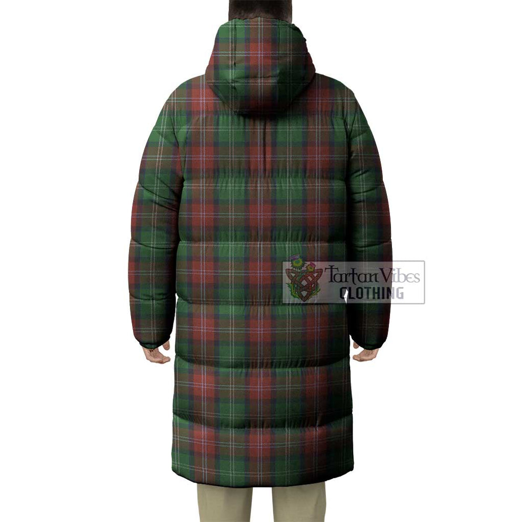 Tartan Vibes Clothing Sawyer Tartan Long Down Jacket