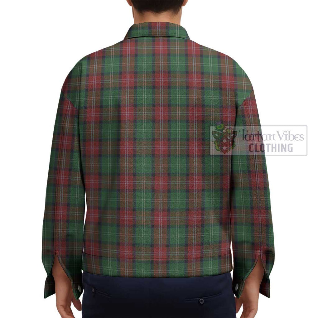 Sawyer Tartan Unisex Lapel Cotton Jacket - Tartan Vibes Clothing