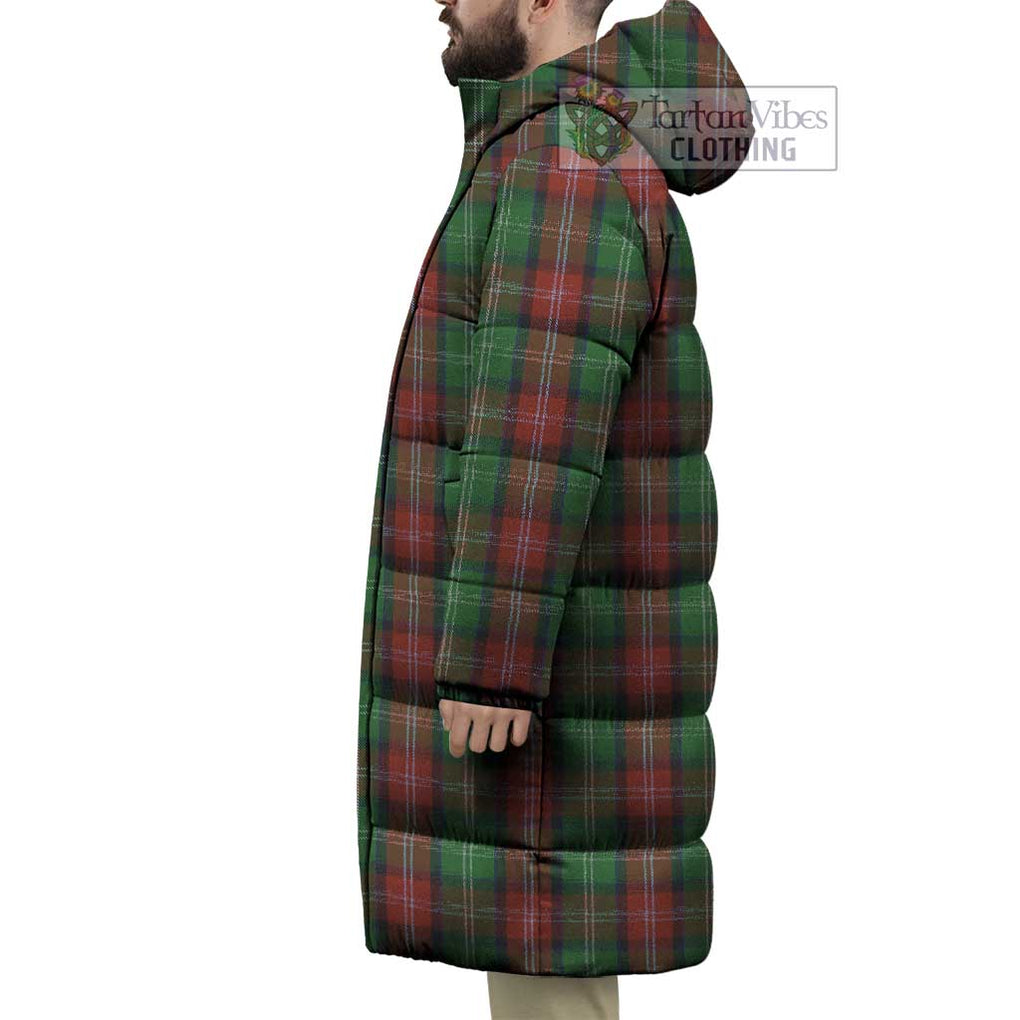 Tartan Vibes Clothing Sawyer Tartan Long Down Jacket