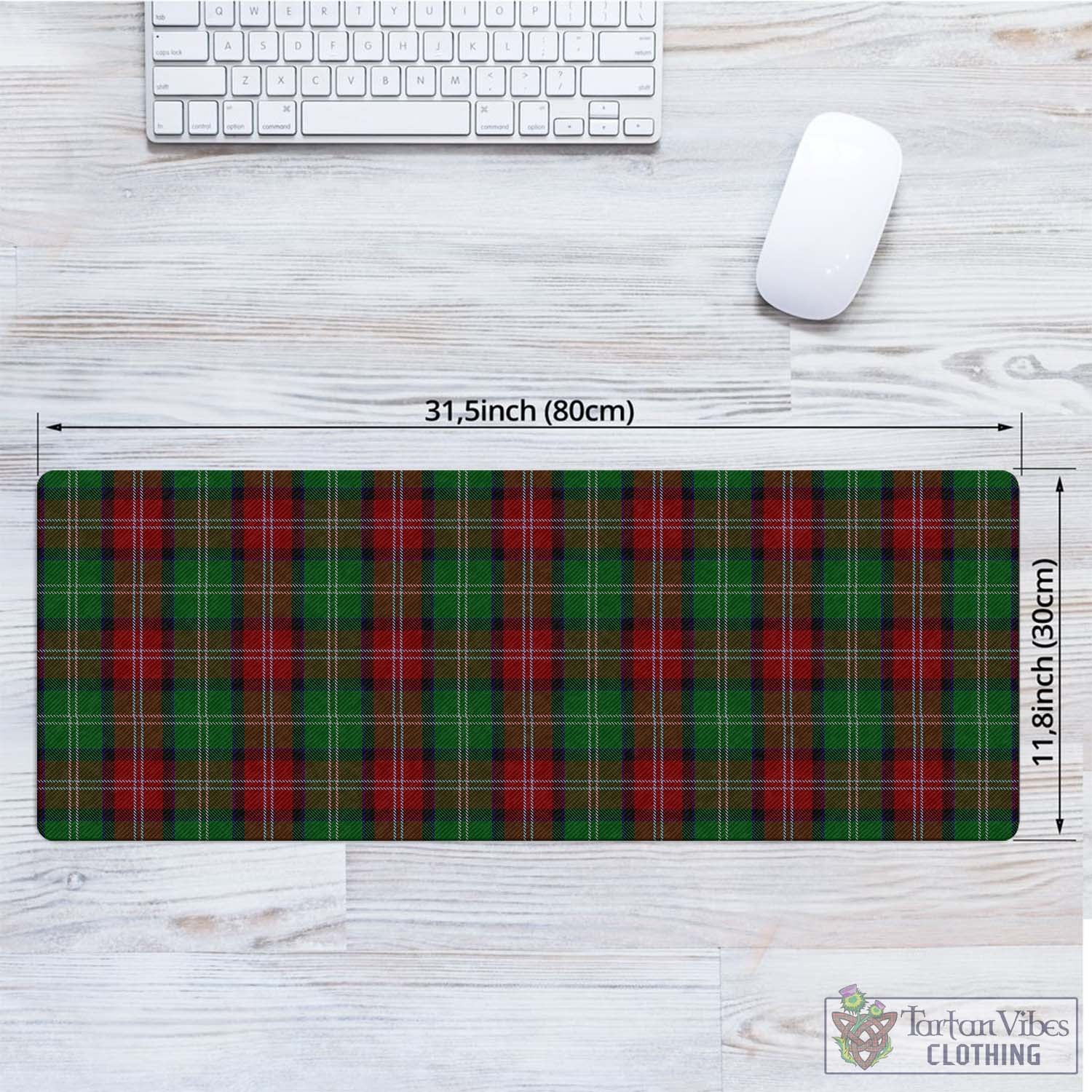 Tartan Vibes Clothing Sawyer Tartan Mouse Pad