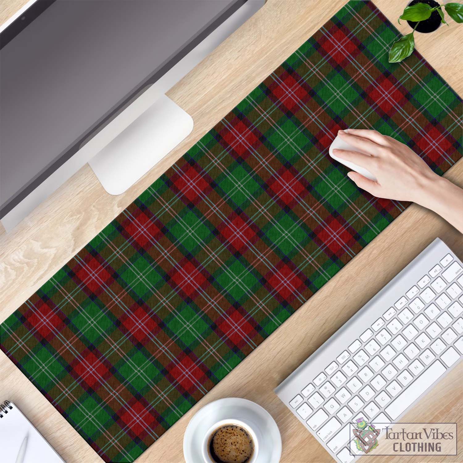 Tartan Vibes Clothing Sawyer Tartan Mouse Pad