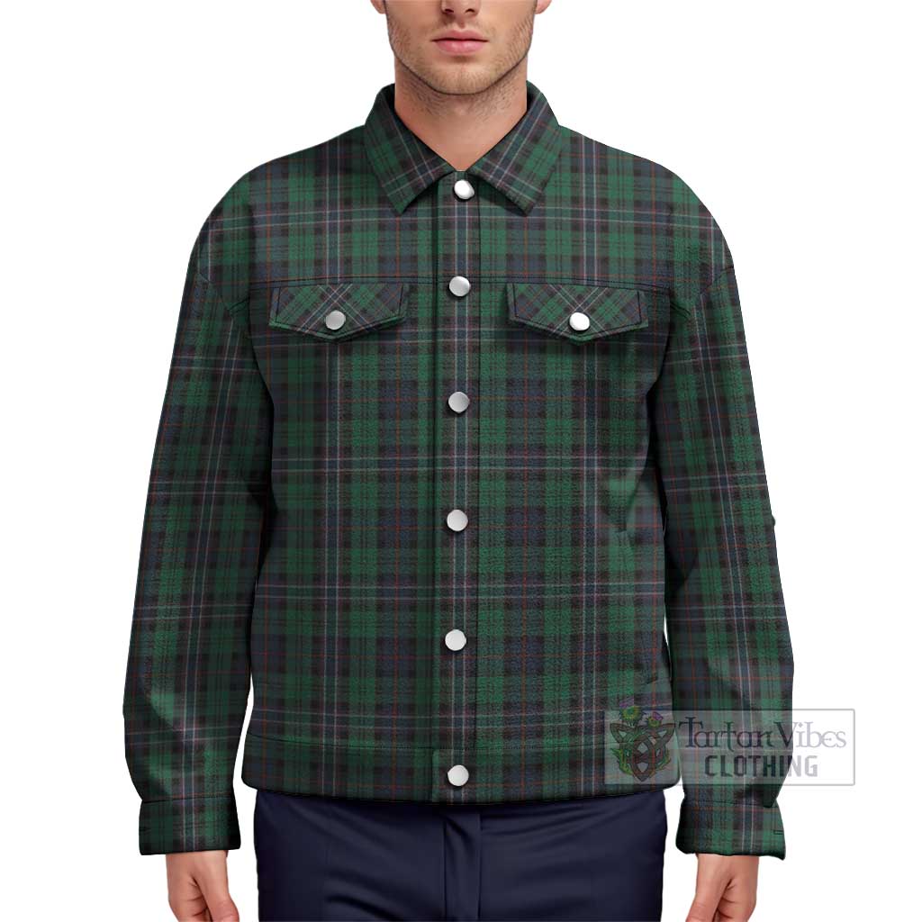 Tartan Vibes Clothing Scotland National Tartan Unisex Lapel Cotton Jacket