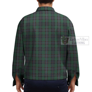 Scotland National Tartan Unisex Lapel Cotton Jacket