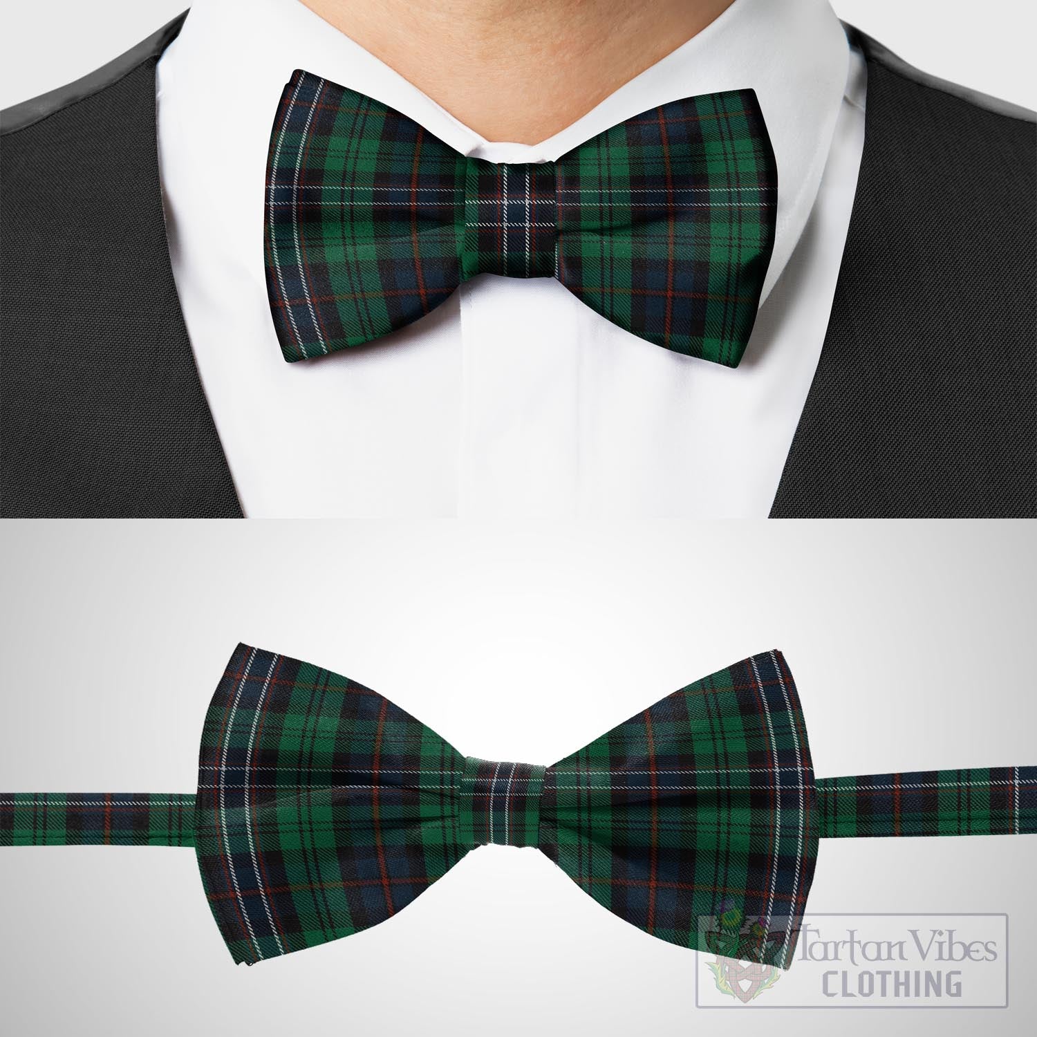 Tartan Vibes Clothing Scotland National Tartan Bow Tie