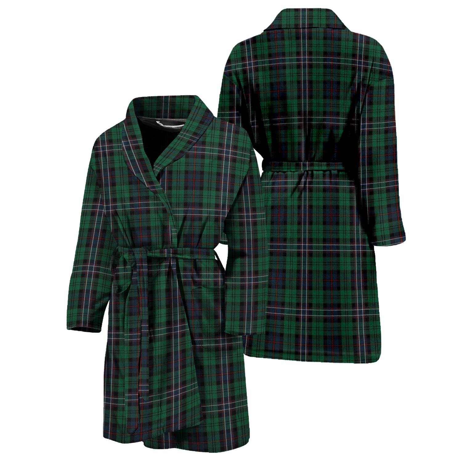 Scotland National Tartan Bathrobe Unisex M - Tartan Vibes Clothing