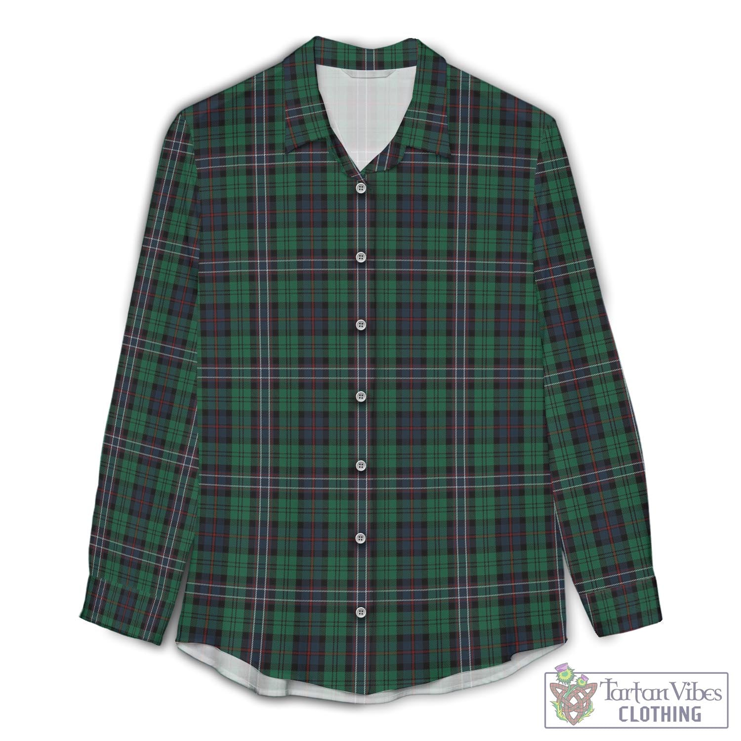 Scotland National Tartan Womens Casual Shirt