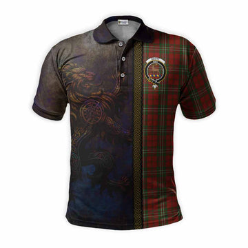 Scott Tartan Family Crest Polo Shirt Alba Gu Brath Be Brave Lion Ancient Style Kid - Tartan Vibes Clothing