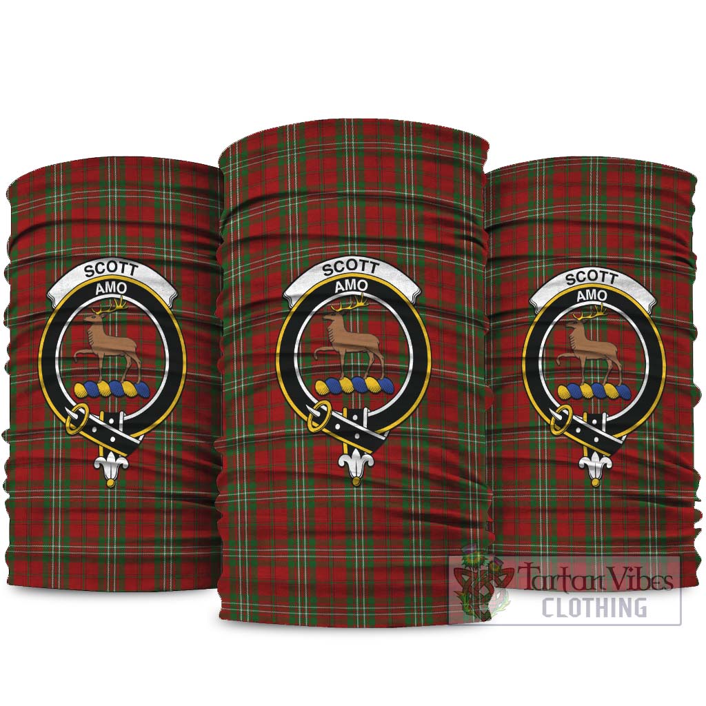 Scott Tartan Neck Gaiters, Tartan Bandanas, Tartan Head Band with Family Crest