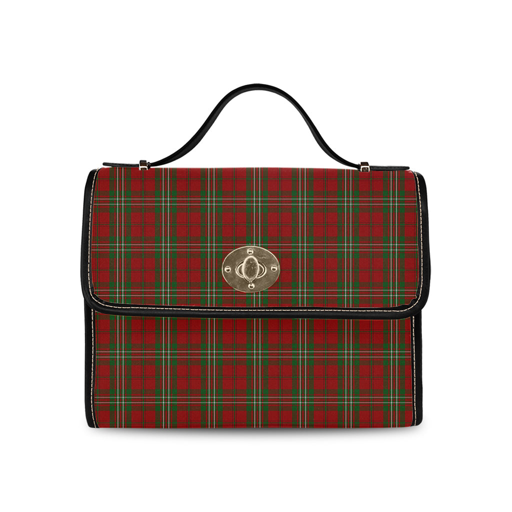 scott-tartan-leather-strap-waterproof-canvas-bag