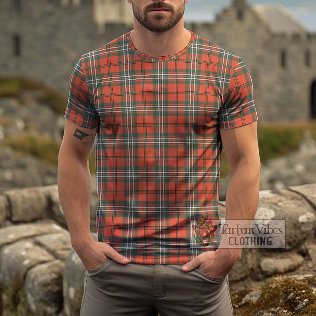 Scott Ancient Tartan Cotton T-Shirt Men's Shirt - Tartanvibesclothing Shop