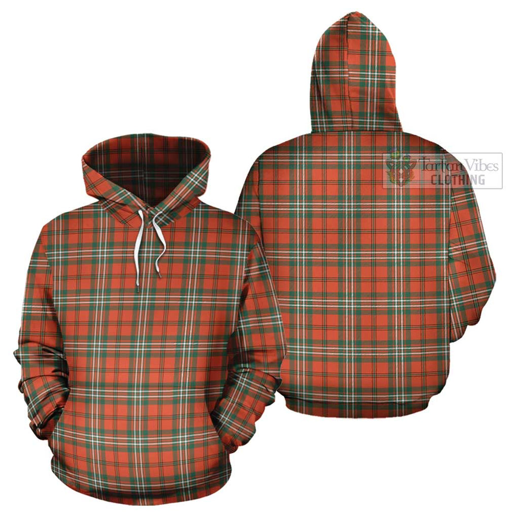 Scott Ancient Tartan Cotton Hoodie Pullover Hoodie - Tartan Vibes Clothing