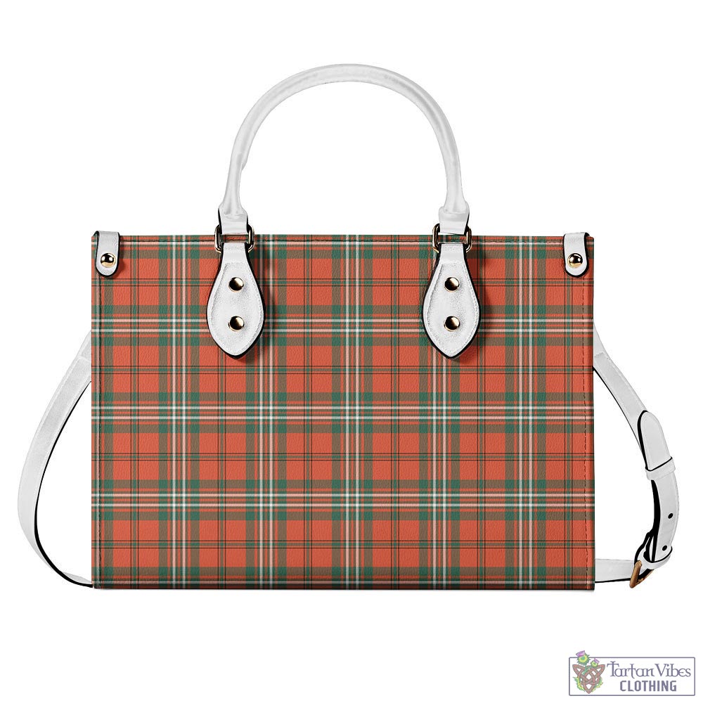 Tartan Vibes Clothing Scott Ancient Tartan Luxury Leather Handbags