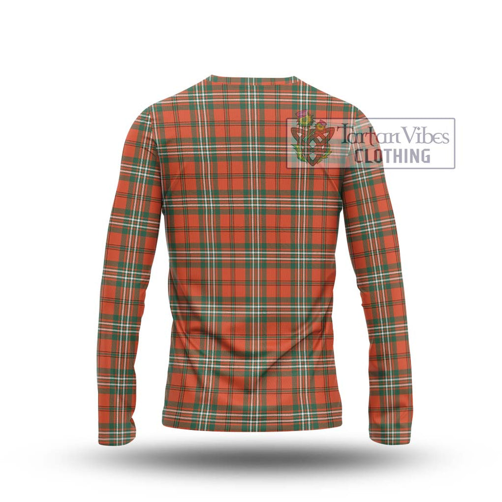 Scott Ancient Tartan Long Sleeve T-Shirt with Family Crest DNA In Me Style - Tartanvibesclothing Shop