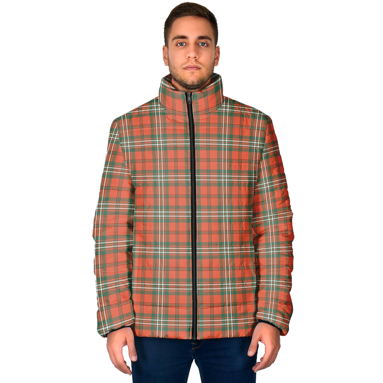 Scott Ancient Tartan Padded Jacket - Tartan Vibes Clothing