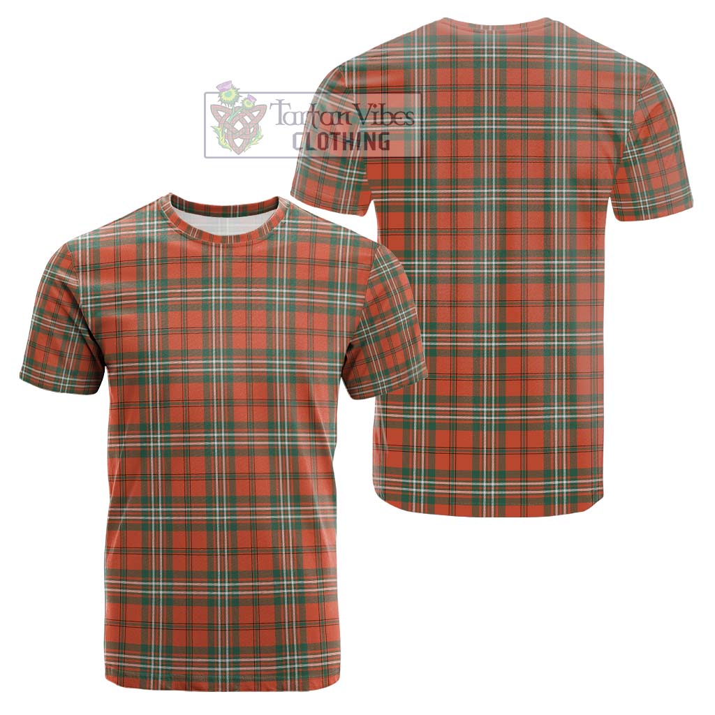 Scott Ancient Tartan Cotton T-Shirt Kid's Shirt - Tartanvibesclothing Shop