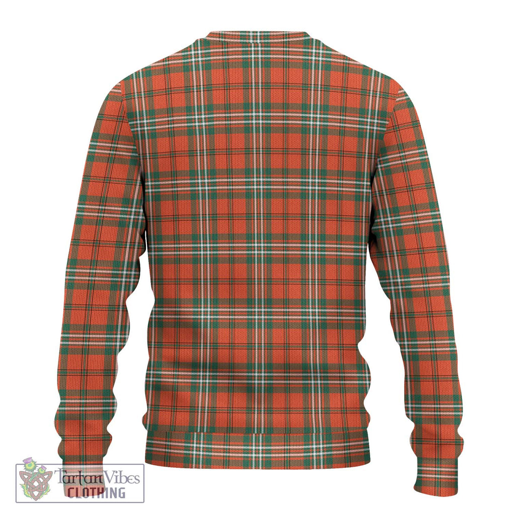 Scott Ancient Tartan Knitted Sweater with Family Crest DNA In Me Style - Tartanvibesclothing Shop