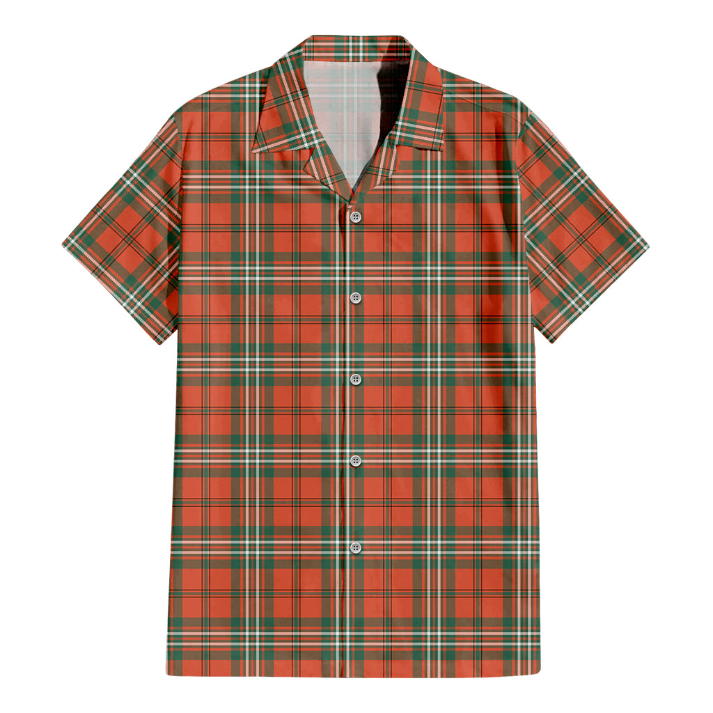 scott-ancient-tartan-short-sleeve-button-down-shirt