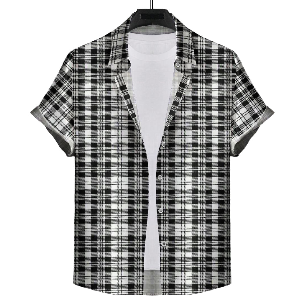 scott-black-white-tartan-short-sleeve-button-down-shirt