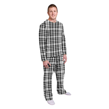 Scott Black White Tartan Pajamas Family Set