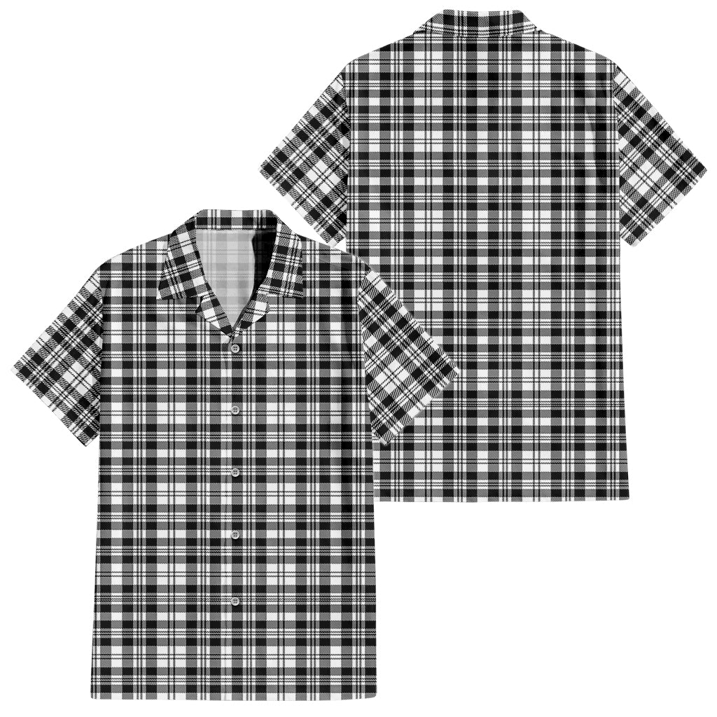 scott-black-white-tartan-short-sleeve-button-down-shirt