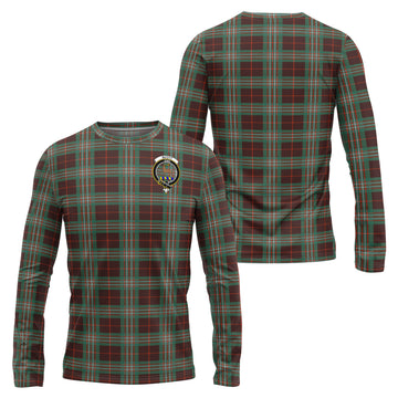 Scott Brown Ancient Tartan Long Sleeve T-Shirt with Family Crest