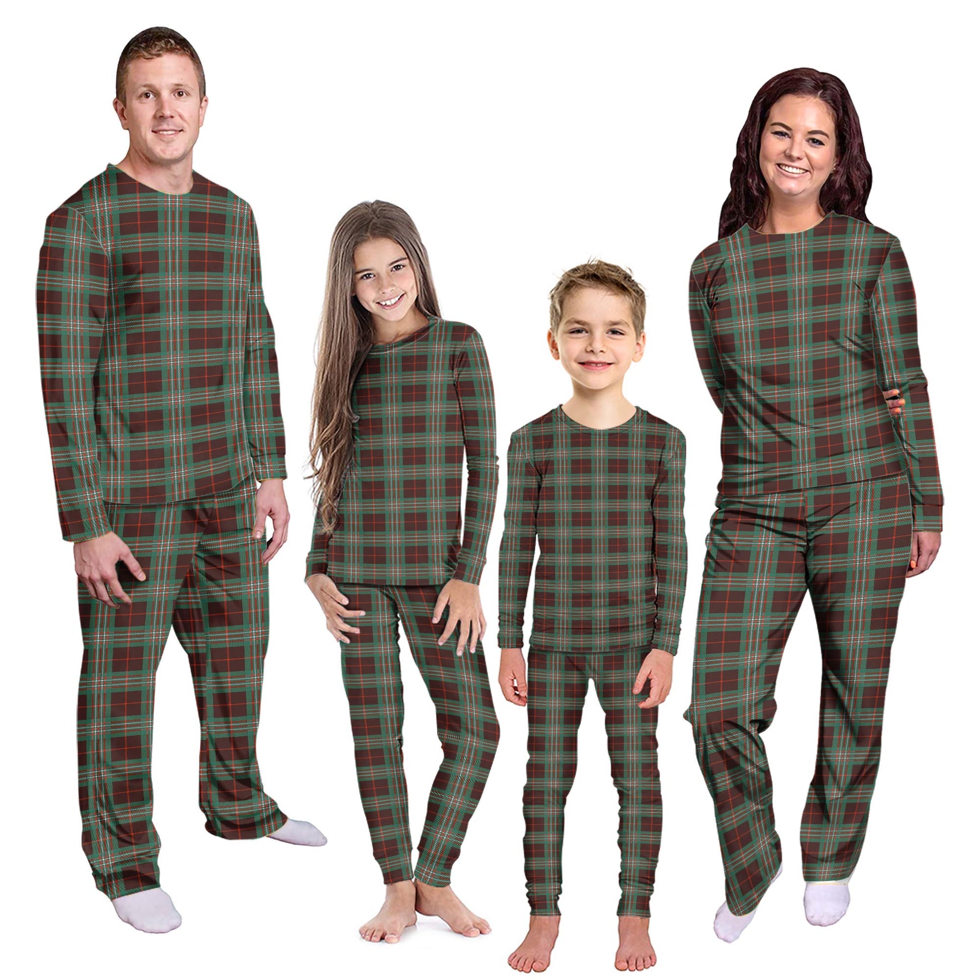 Scott Brown Ancient Tartan Pajamas Family Set Kid - Tartan Vibes Clothing