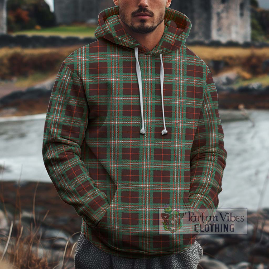 Scott Brown Ancient Tartan Cotton Hoodie Pullover Hoodie XS - Tartan Vibes Clothing